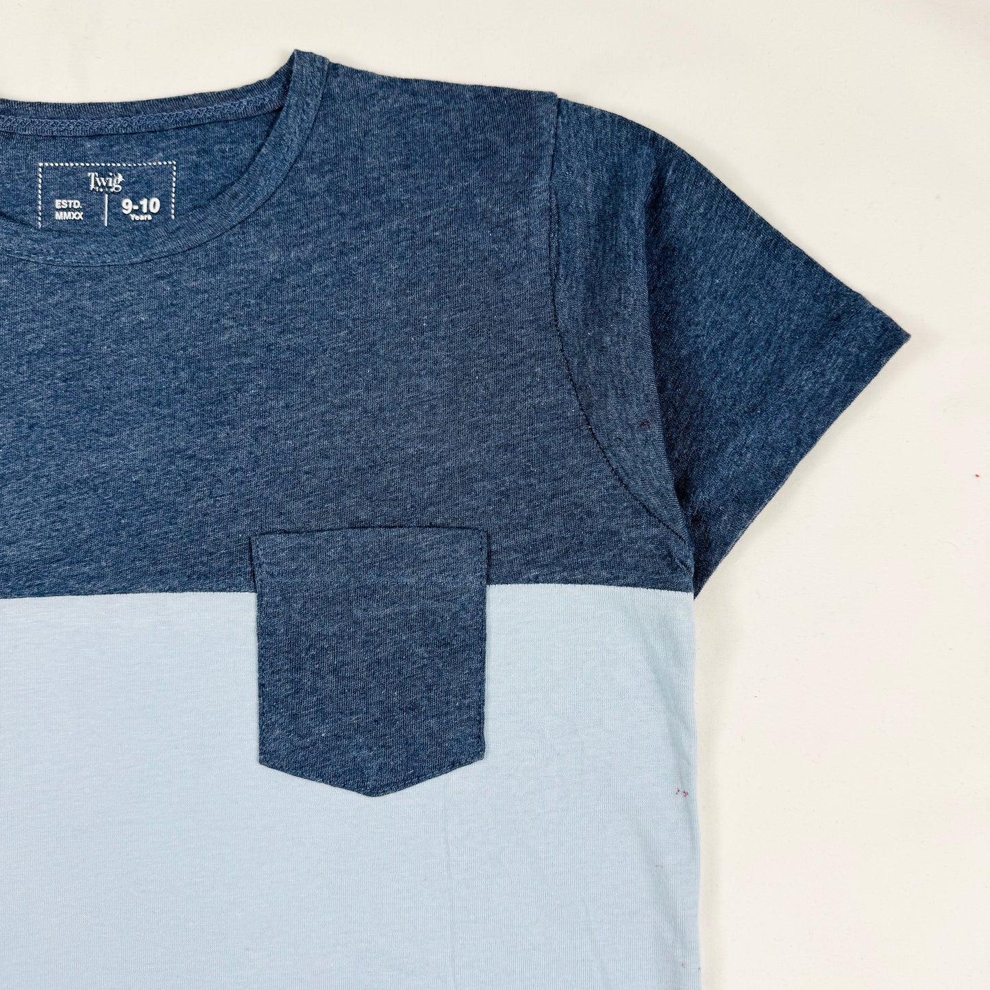Blue Cut&Sew Tee