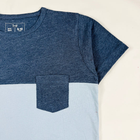 Blue Cut&Sew Tee