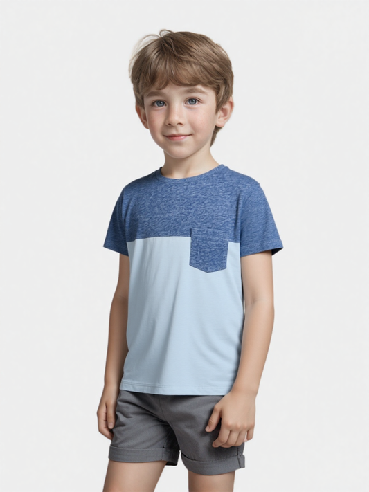 Blue Cut&Sew Tee